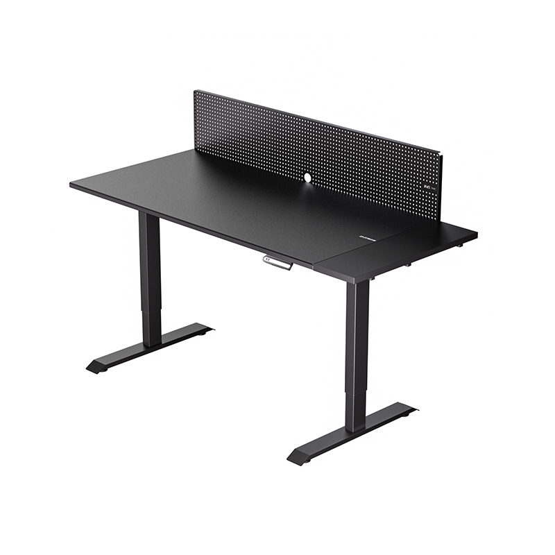 Herný sklenený elektrický zdvíhací stôl